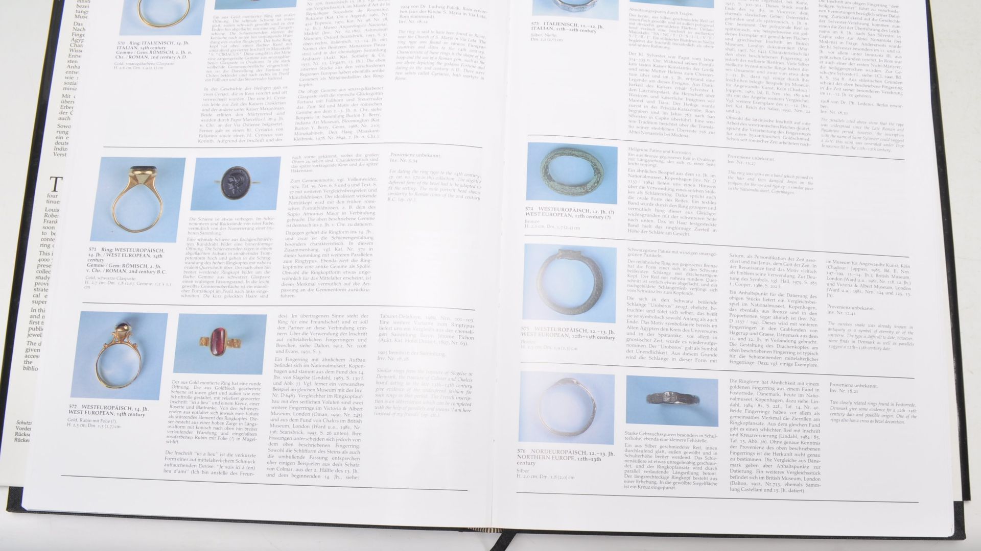 Jewellery reference books; Rings: Alice and Louis Koch Collection,  Hardcover with dust jackets, - Image 7 of 10