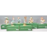 A group of six Beswick Beatrix Potter figurines to include Peter Rabbit, Foxy Whiskered Gentleman,