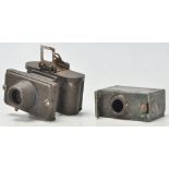 A vintage 1930's Merlin Subminiature 'Spy' Camera. British made, metal bodied with a black