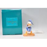 A Walt Disney Classics collection limited edition Donald Duck Fowl Mood figurine. Limited edition