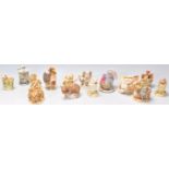 A group of thirteen Harmony Kingdom resin animal novelty figurines / trinket pots to include '
