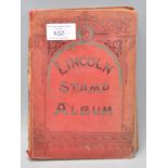 A vintage world stamp collectors album to include stamps dating from the 19th Century onwards