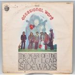 A vinyl long play LP record album by Occasional Word – The Year Of The Great Leap Sideways –