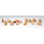 A collection of fifteen resin Harmony Kingdom novelty figurines to include Holy Sit, King Of The