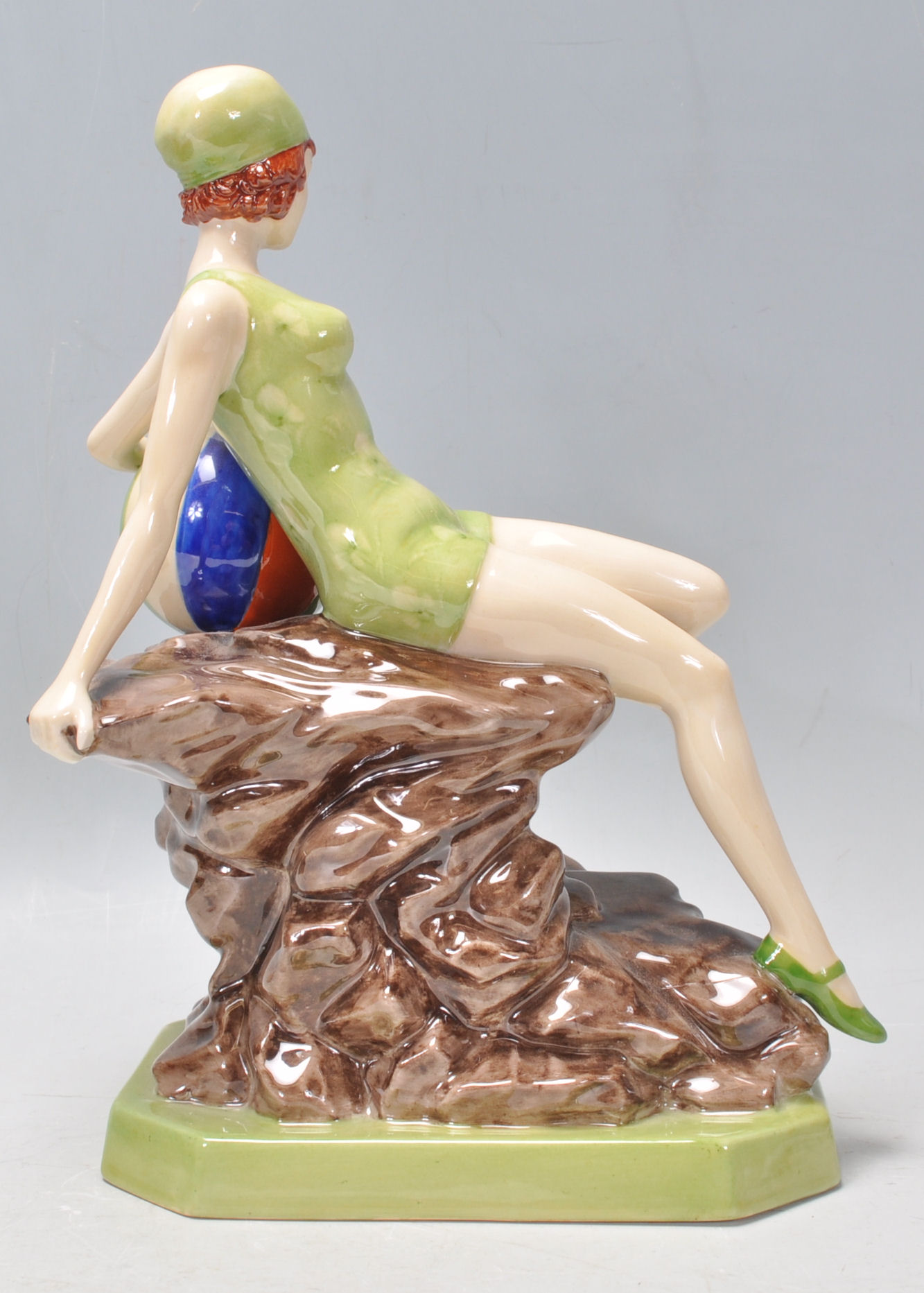 A good Kevin Francis ceramic figure 'Beach Belle' limited edition 526/750. Hand painted and produced - Image 4 of 7