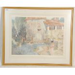 Sir William Russell Flint (British 1880-1969) - a limited edition print after a watercolour painting