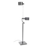 CONELIGHT LTD 1970'S TWIN FLOOR SPOTLIGHT LAMP BY