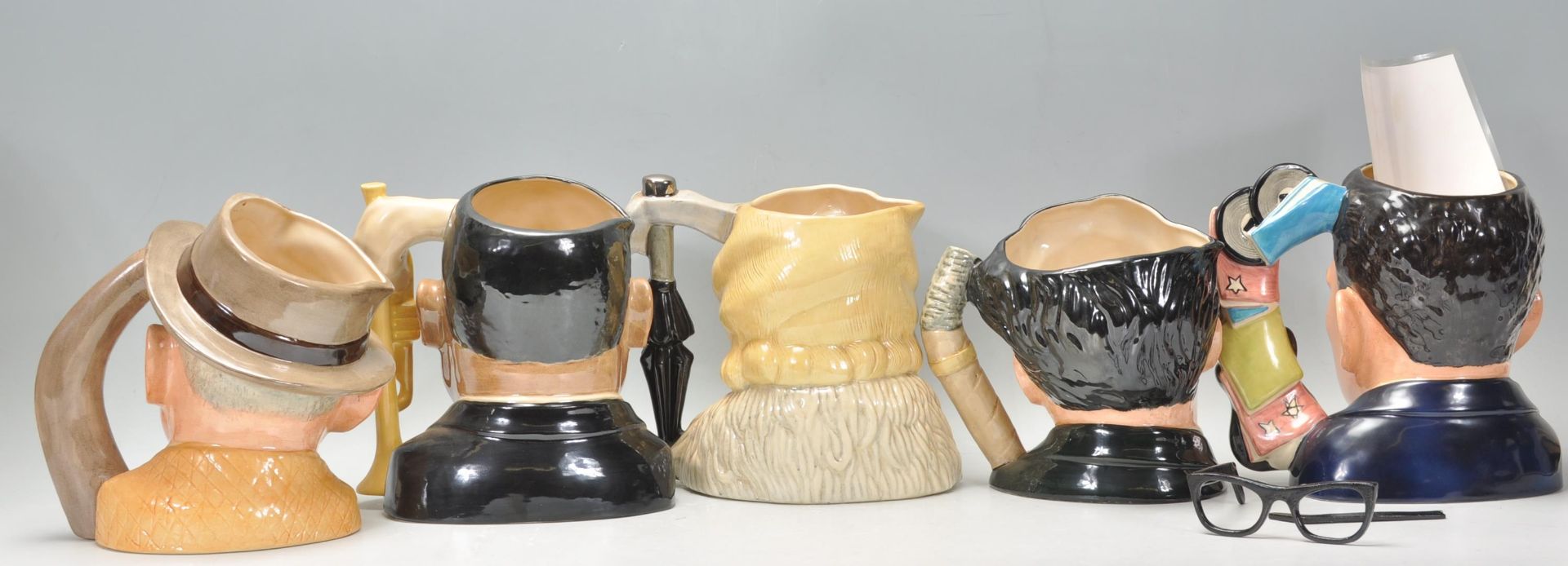 A group of five Royal Doulton ceramic character jugs from the celebrity collection to include - Bild 3 aus 8