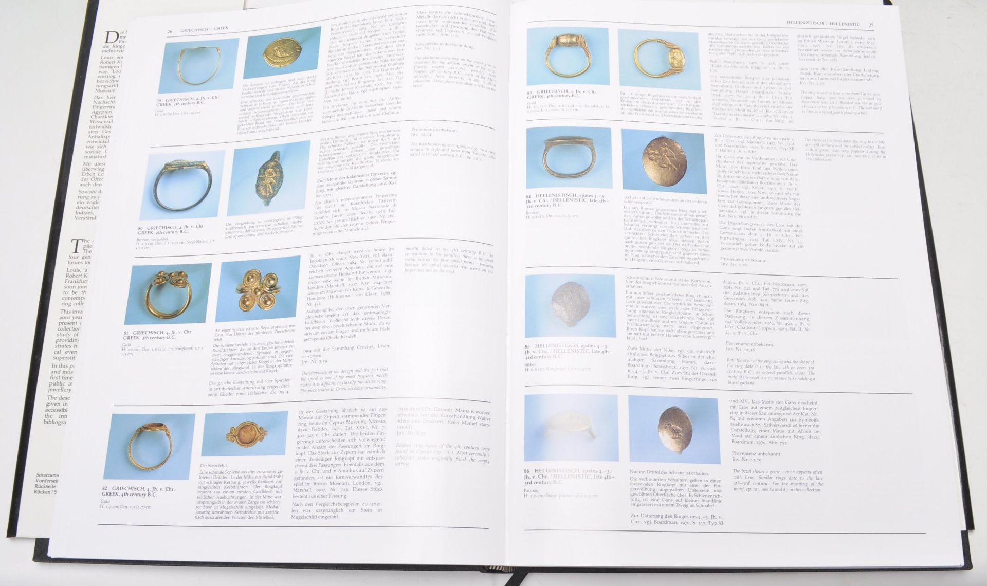 Jewellery reference books; Rings: Alice and Louis Koch Collection,  Hardcover with dust jackets, - Image 4 of 10