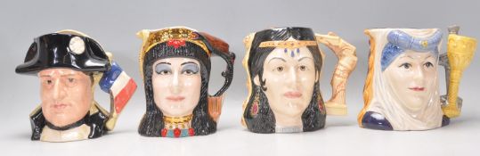 The Star-Crossed Lovers Collection - A group of four Royal Doulton ceramic Character / Toby jugs for