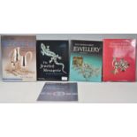 Five jewellery reference books; The Jeweled Menagerie, The World of Animals in Gems by Suzanne