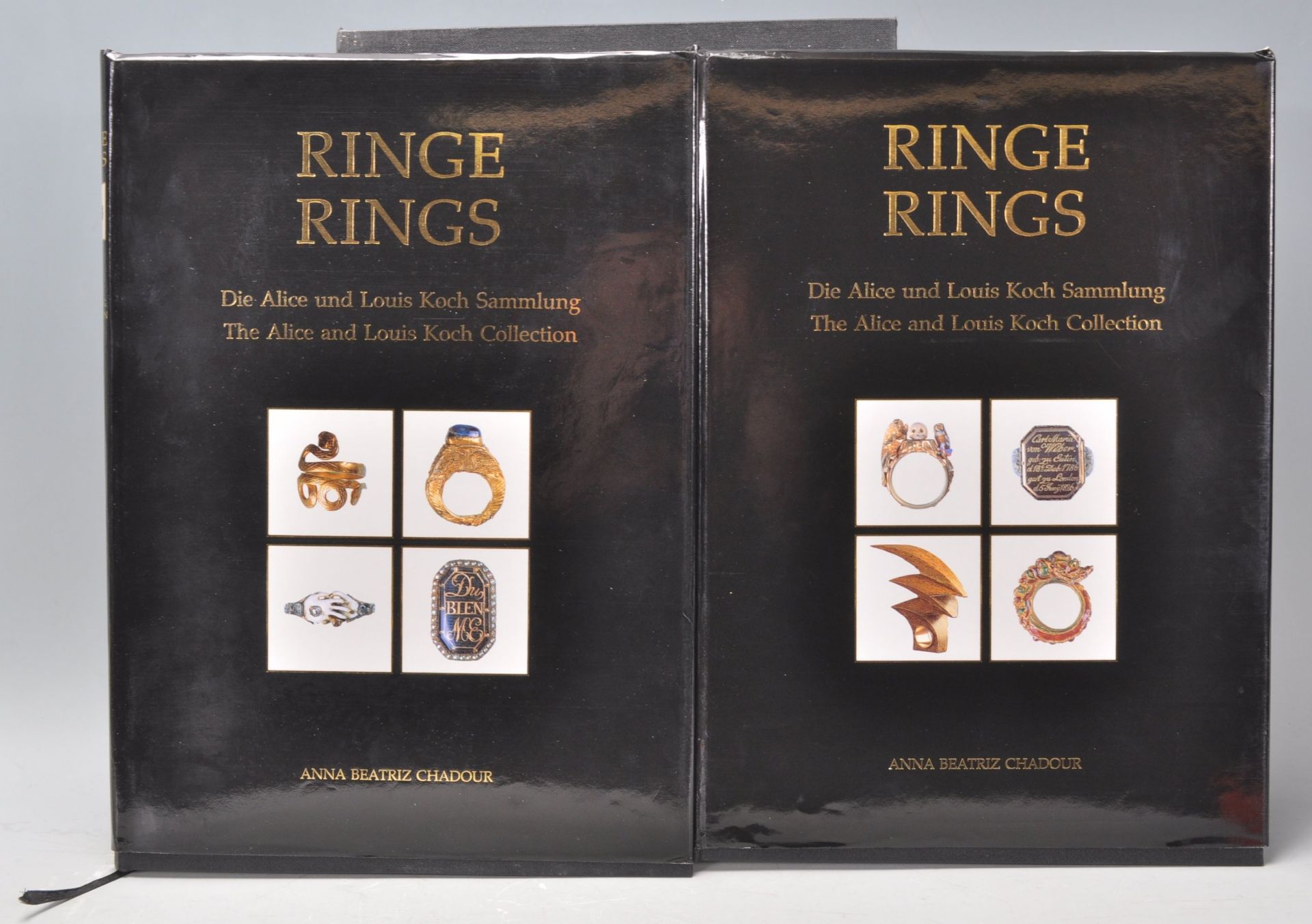 Jewellery reference books; Rings: Alice and Louis Koch Collection,  Hardcover with dust jackets, - Image 2 of 10