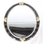 20TH CENTURY ANTIQUE STYLE ROCOCO WALL MIRROR