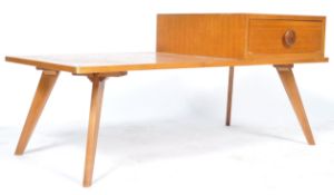 UNUSUAL MID 20TH CENTURY TEAK WOOD COFFEE TABLE