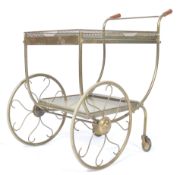 SVENSKT TENN 1950'S SWEDISH RETRO WIRE TROLLEY BY