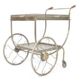 SVENSKT TENN 1950'S SWEDISH RETRO WIRE TROLLEY BY