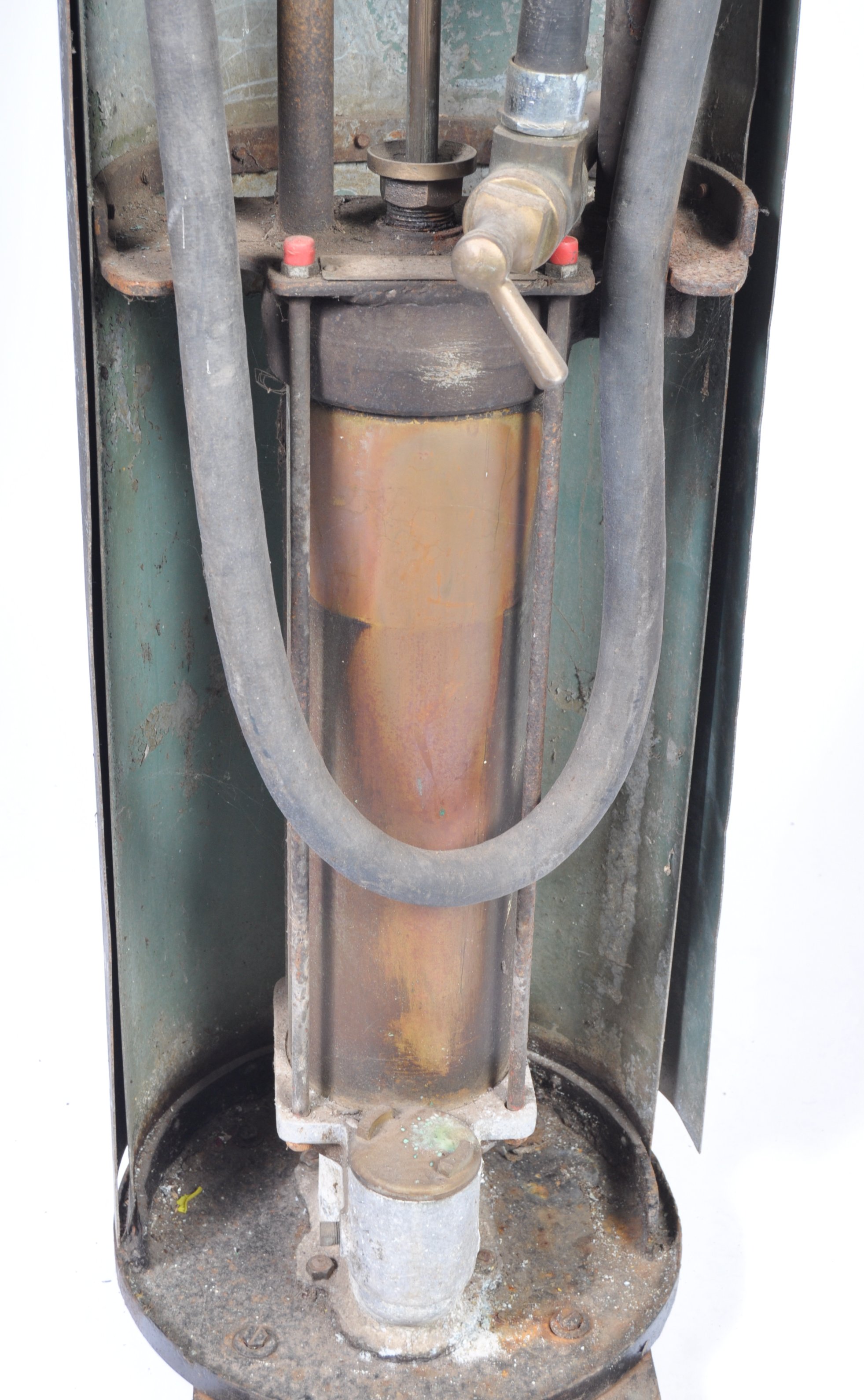 RARE GODWIN SKELETON PETROL PUMP IN CASE - Image 4 of 7