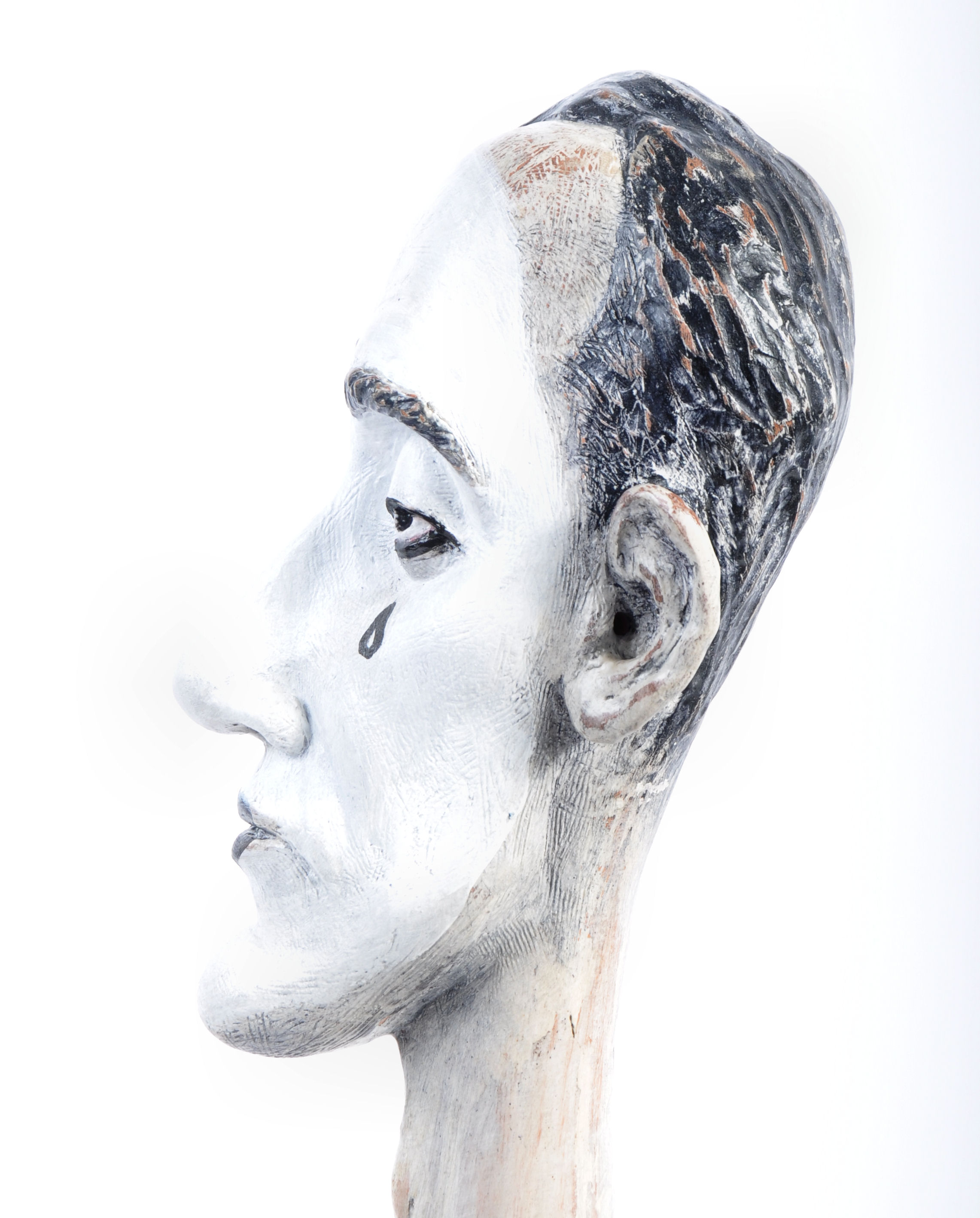 CRAIG HARDING - MIME - COLD PAINTED TERRACOTTA & P - Image 3 of 5