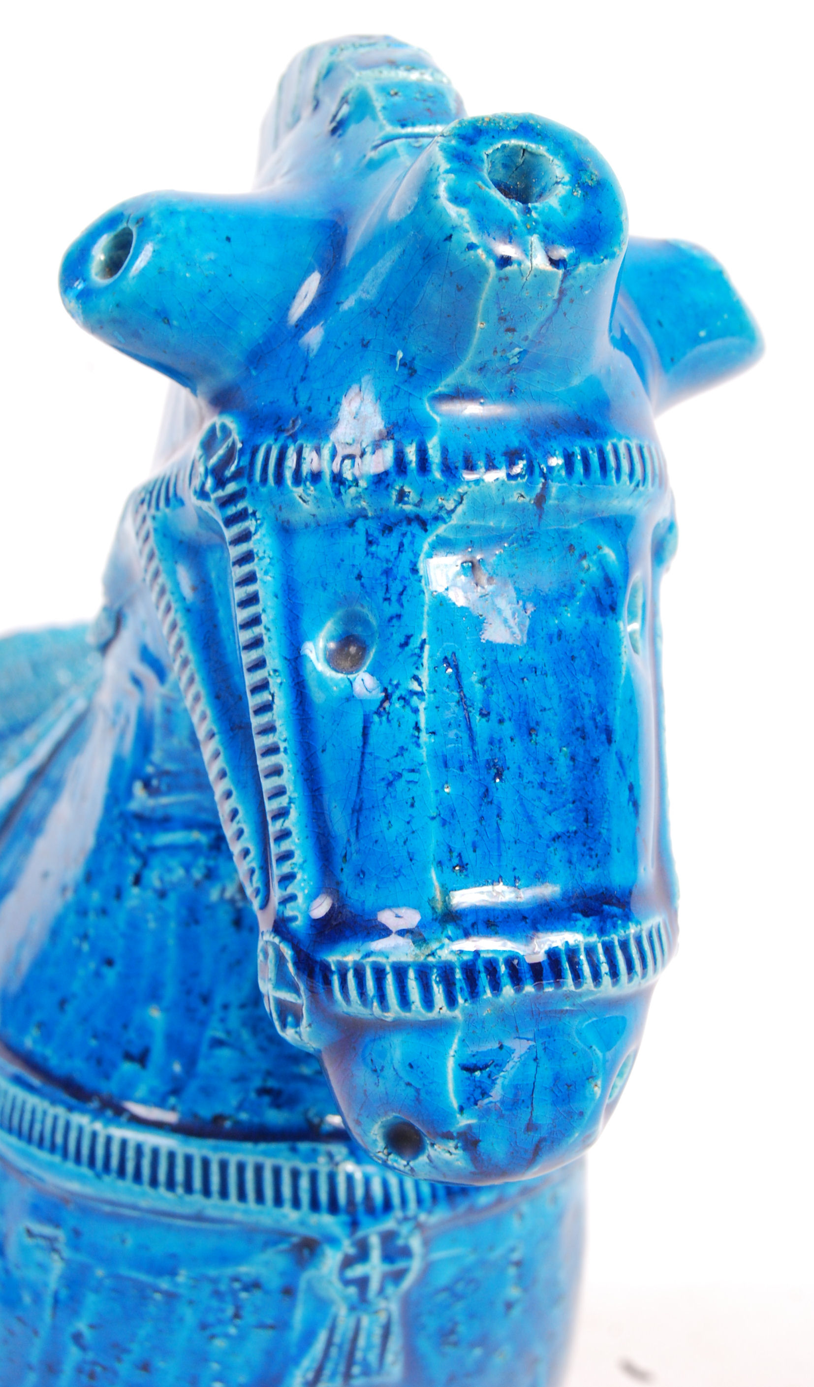 BITOSSI RIMINI BLU CAVALLO HORSE ITALIAN POTTERY B - Image 6 of 8