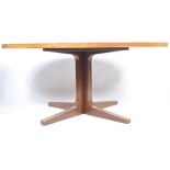 DRYLUND 1960'S OVAL EXTENDING DINING TABLE