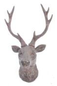 20TH CENTURY FIBREGLASS PROP TAXIDERMY DEER'S HEAD