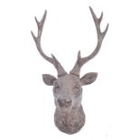 20TH CENTURY FIBREGLASS PROP TAXIDERMY DEER'S HEAD