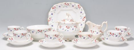 A 19th Century Victorian china coffee service havi