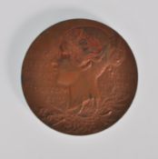 Queen Victoria 1837-1897 - a commemorative bronze