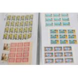 Stamp album of single sheets of the world. To incl