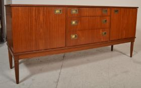 A vintage retro mid 20th Century teak wood sideboa