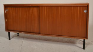 A retro mid 20th Century teak wood sideboard crede