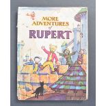 INCREDIBLY RARE WWII ISSUE 1942 MORE ADVENTURES OF RUPERT ANNUAL