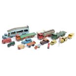 COLLECTION OF VINTAGE DINKY & LESNEY DIECAST MODELS