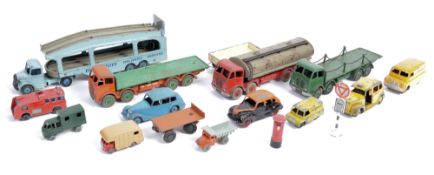 COLLECTION OF VINTAGE DINKY & LESNEY DIECAST MODELS