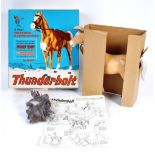 VINTAGE MARX TOYS ' JOHNNY WEST ' THUNDERBOLT HORSE FIGURE