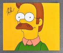 THE SIMPSONS - HARRY SHEARER - NED FLANDERS SIGNED 8X10"