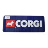 ORIGINAL CORGI TOYS ADVERTISING ACRYLIC SIGN