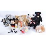 COLLECTION OF TEDDY BEARS - STEIFF, DEANS RAG BOOK ETC