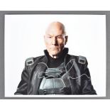 PATRICK STEWART - X MEN - RARE SIGNED PHOTOGRAPH