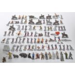 COLLECTION OF ASSORTED LEAD SOLDIERS AND FIGURES