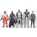 COLLECTION OF 5X STAR WARS 1/4 SCALE FIGURES