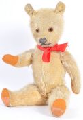 VINTAGE 1940'S ALPHA FARNELL BLONDE MOHAIR TEDDY BEAR