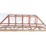 PAIR OF G SCALE GARDEN RAILWAY METAL BRIDGES