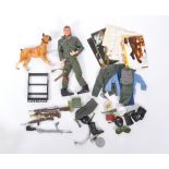 COLLECTION OF VINTAGE ACTION MAN INCLUDING TALKING COMMANDER