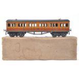 ORIGINAL HORNBY PRE WAR 0 GAUGE METROPOLITAN COACH