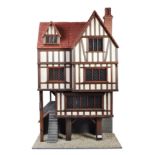 PRIVATE COLLECTION OF DOLL'S HOUSES - TUDOR COACH HOUSE 'THE OLD OAK'