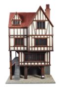 PRIVATE COLLECTION OF DOLL'S HOUSES - TUDOR COACH HOUSE 'THE OLD OAK'