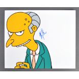 THE SIMPSONS - HARRY SHEARER - MR BURNS SIGNED 8X10"