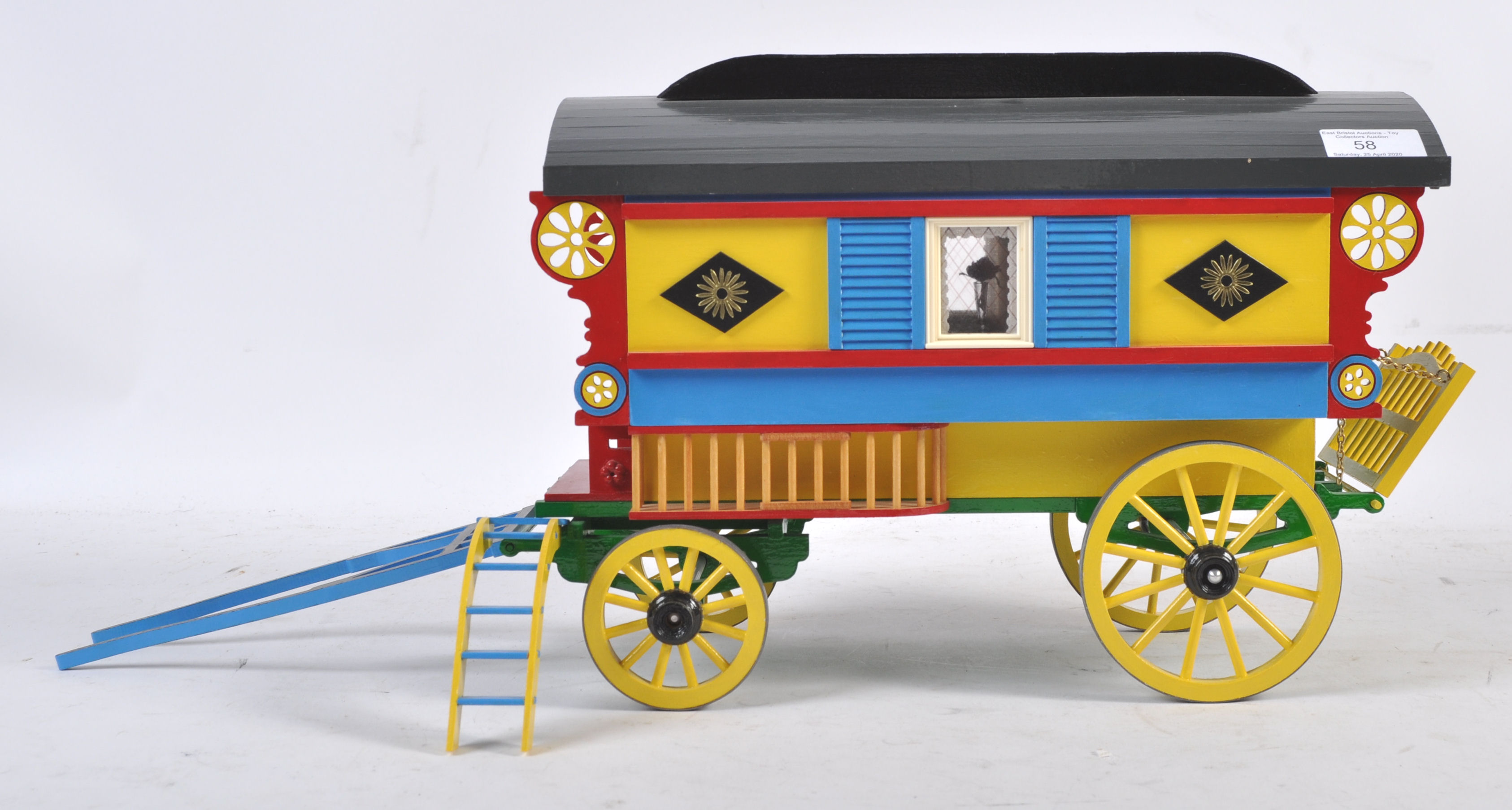 PRIVATE COLLECTION OF DOLL'S HOUSES - GYPSY CARAVAN - Image 3 of 7