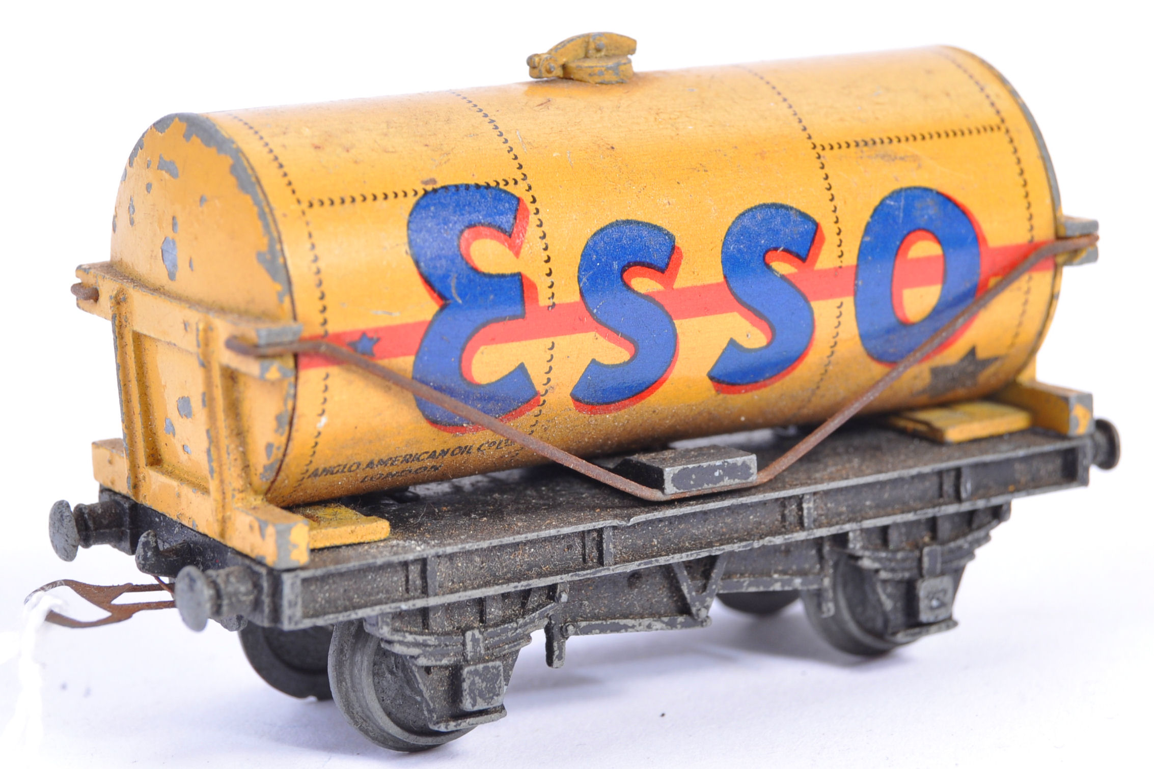 RARE HORNBY DUBLO PRE-WAR 1939 ESSO ADVERTISING WAGON - Image 2 of 3